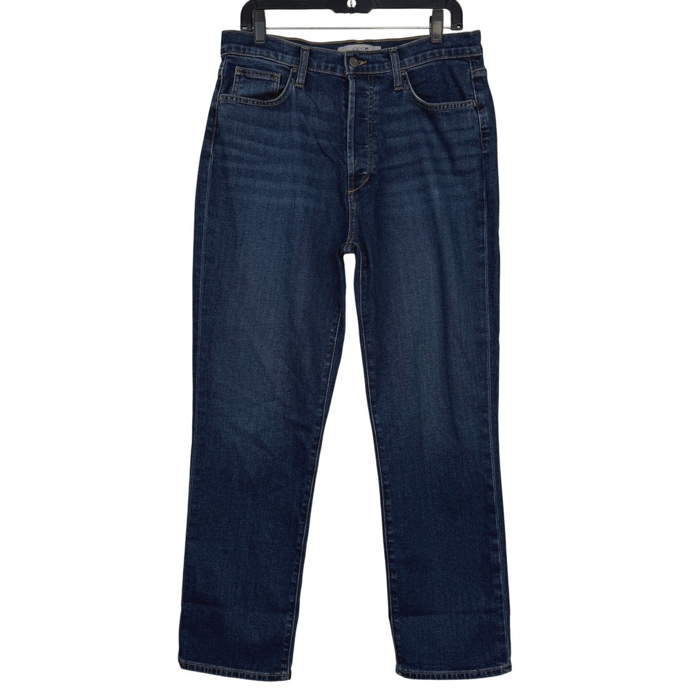 Joe's Jeans The OG Lindy Jeans BUTTON FLY Womens 31 Dark Wash High Rise  Denim